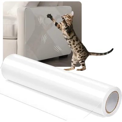 KPYTE Adhesivo protector transparente antiarañazos para muebles