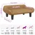 vidaXL Canapé pour Chien – Lit Douillet vidaXL Canapé pour Chien – Lit Douillet