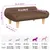 vidaXL Canapé pour Chien – Lit Douillet vidaXL Canapé pour Chien – Lit Douillet
