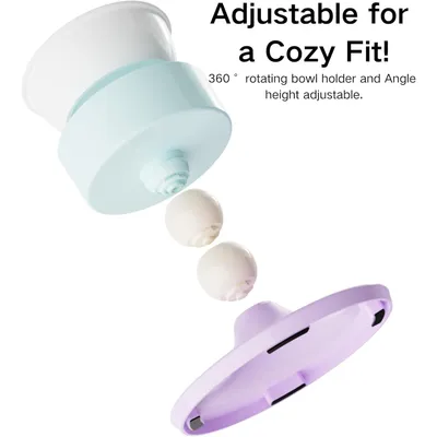 PetTribes Gamelle Surélevée Réglable Chat/Chien - Céramique