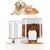 PetTribes Distributeur croquettes & eau chat/chien - 1.8L - Automatique