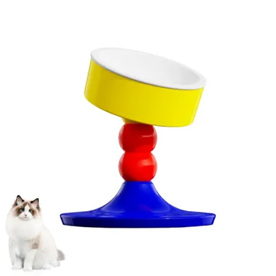 PetTribes Gamelle Surélevée Réglable Chat/Chien - Céramique