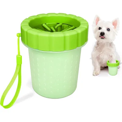 PetTribes Lave-Pattes pour Chien - Nettoyage Facile