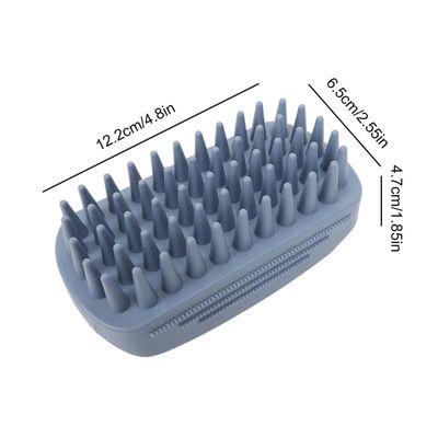 PetTribes Brosse de douche chat/chien - Douce, anti-peluches & massage