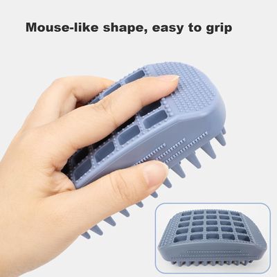 PetTribes Brosse de douche chat/chien - Douce, anti-peluches & massage
