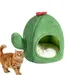 PetTribes Panier cactus chaud et fermé pour chat/chien