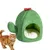 PetTribes Panier cactus chaud et fermé pour chat/chien PetTribes Panier cactus chaud et fermé pour chat/chien