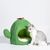 PetTribes Panier cactus chaud et fermé pour chat/chien