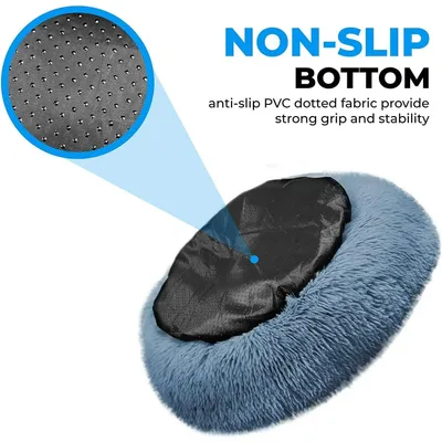 PetTribes Dôme Litière Rond pour Chien et Chat - Confortable et Chaud