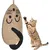 PetTribes Tapis Griffoir Souris Suspendu pour Chat