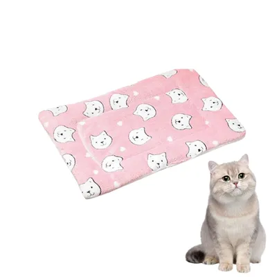 PetTribes Coussin d'hiver épais en flanelle pour chien et chat - Très doux
