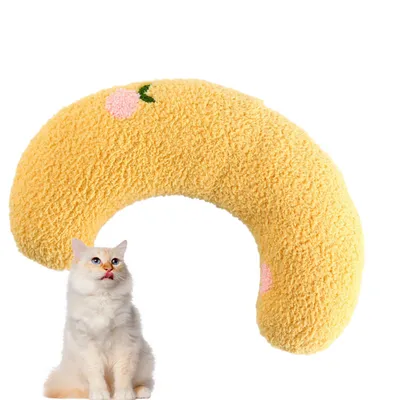 PetTribes Oreiller doux en U - Soulage les articulations de votre animal