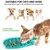 PetTribes Gamelle Ralentisseur de Nourriture pour Chien et Chat