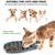 PetTribes Gamelle Ralentisseur de Nourriture pour Chien et Chat