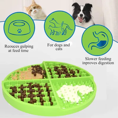 PetTribes Tapis à lécher interactif - Ralentit glouton chien et chat