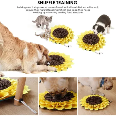 PetTribes Alfombra olfativa tipo rompecabezas perros: alimentación lenta
