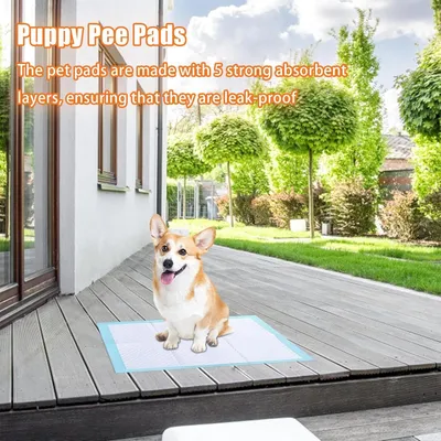 PetTribes Alèses maison chiot - 100 pads étanches (33x45cm)