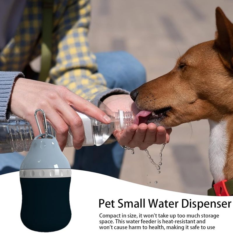 PetTribes Tasse à eau randonnée - Pour chien/chat, 400ml