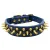 Must&Co - Collier en cuir à piques pour chien