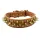 Collier Punk Marron - Taille S