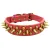 Collier cuir Rose - Taille S