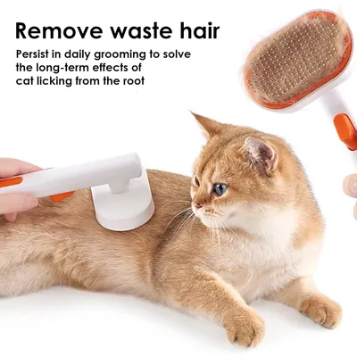 PetTribes Brosse Autonettoyante pour Chats et Chiens - Démêlage Facile