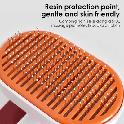 PetTribes Brosse Autonettoyante pour Chats et Chiens - Démêlage Facile