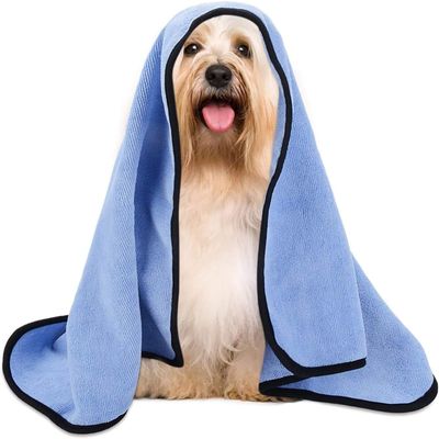 PetTribes 2 serviettes séchage rapide chien - Ultra absorbantes