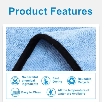 PetTribes 2 serviettes séchage rapide chien - Ultra absorbantes