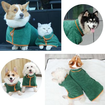 PetTribes Peignoir Séchant pour Chien - Séchage Rapide et Absorbant