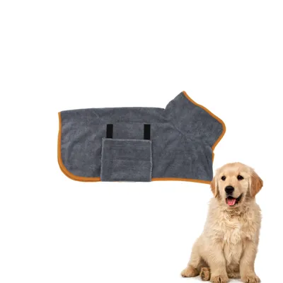 PetTribes Peignoir Séchant pour Chien - Séchage Rapide et Absorbant PetTribes Peignoir Séchant pour Chien - Séchage Rapide et Absorbant