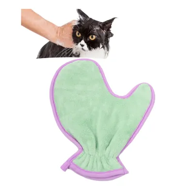 PetTribes Gants de toilette super absorbants pour animaux