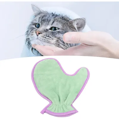 PetTribes Gants de toilette super absorbants pour animaux