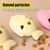 PetTribes Distributeur de Nourriture-Jouet Poisson pour Chats/Chiens