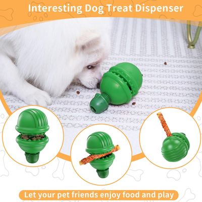 PetTribes Jouet à Mâcher avec Porte-Stick pour Chien - Nettoyant Dentaire