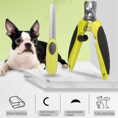 PetTribes Coupe-ongles professionnel chien/chat - Acier inoxydable