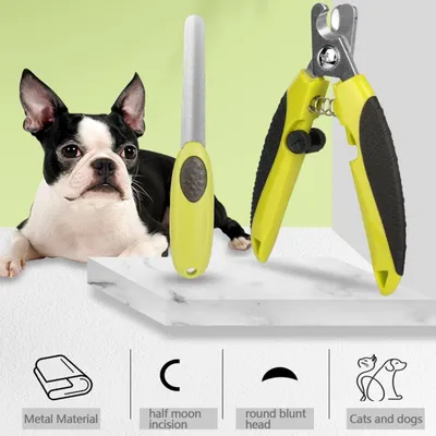 PetTribes Coupe-ongles professionnel chien/chat - Acier inoxydable