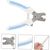 PetTribes Coupe-Griffes Sécurisé pour Chien/Chat - Lot de 2
