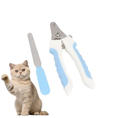 PetTribes Coupe-Griffes Sécurisé pour Chien/Chat - Lot de 2