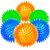 PetTribes 6 balles couinantes colorées pour petits chiens
