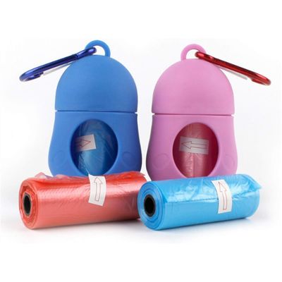 PetTribes Boîte portable pour déchets chien/chat - Avec sacs jetables