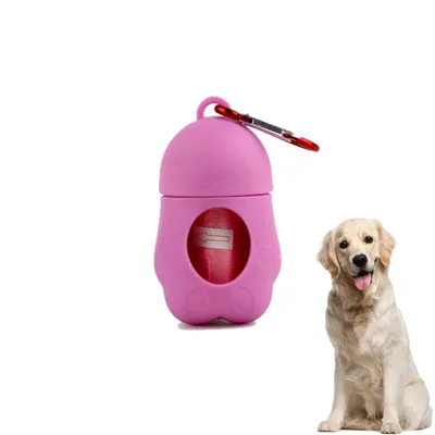 PetTribes Boîte portable pour déchets chien/chat - Avec sacs jetables PetTribes Boîte portable pour déchets chien/chat - Avec sacs jetables