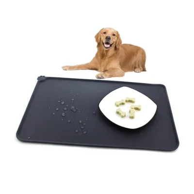 PetTribes Mantel individual de silicona para perros/gatos - Antideslizante
