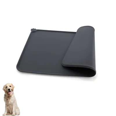 PetTribes Mantel individual de silicona para perros/gatos - Antideslizante