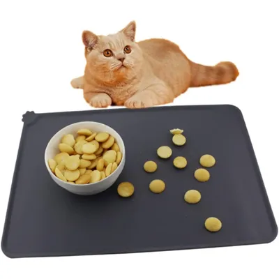 PetTribes Mantel individual de silicona para perros/gatos - Antideslizante