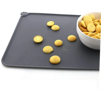 PetTribes Set de table silicone pour chien/chat - Anti-dérapant