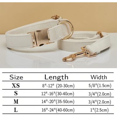PetTribes Collier et Laisse Réglable pour Chien