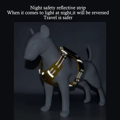 PetTribes Harnais avec poignée de contrôle pour promenade