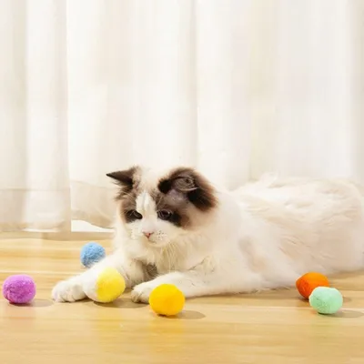 PetTribes Boules Douces et Silencieuses pour Chats