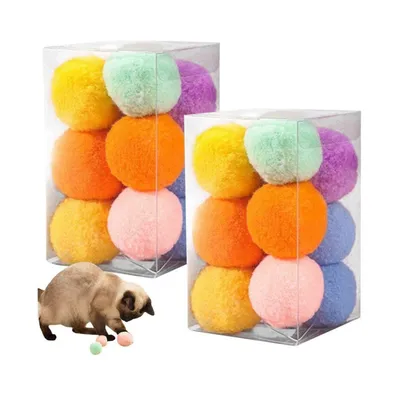 PetTribes Boules Douces et Silencieuses pour Chats